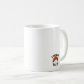 Cheer Up Rainbow Cloud Motivational  Coffee Mug    Koffiemok (Voorkant rechts)