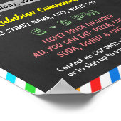 Cheer zomerkamp event sjabloon poster (Hoek)