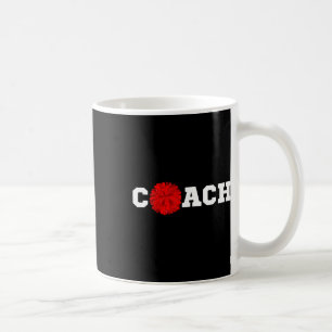 Cheercoach Cadeau Cheerleading Cheerleader Rode Po Koffiemok