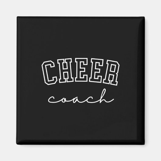 Cheercoach Cheerleading Magneet (Voorkant)