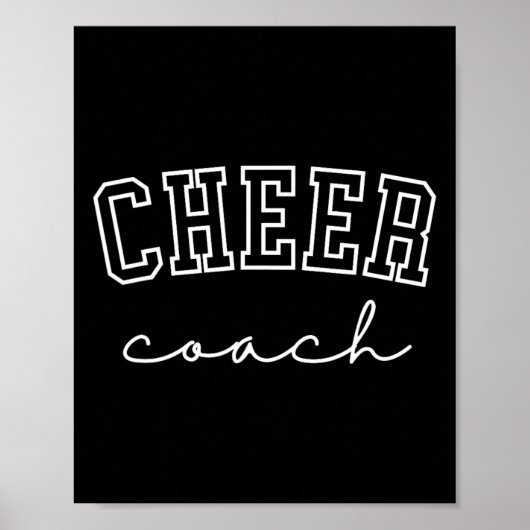 Cheercoach Cheerleading Poster (Voorkant)