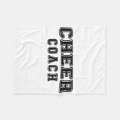 Cheercoach Cheerleadingcoach _2  Fleece Deken (Voorkant (Horizontaal))