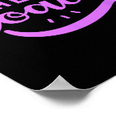 Cheercoach - Grappige Cheerleading Coach Poster (Hoek)