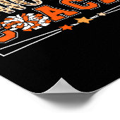 Cheercoach Luipaard Cheerleader Coach Cheerleader Poster (Hoek)