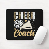 Cheercoach Luipaard Cheerleading Coach _1 Muismat (Met muis)