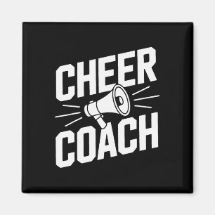 Cheercoach Oudgediende Cheerleading Adviseur Sport Magneet
