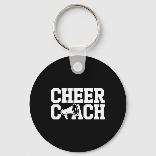 Cheercoach-teamleider Cheerleading-mentor Sleutelhanger (Voorkant)