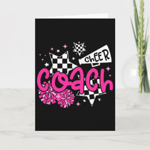Cheercoach Waardering Cheerleader Coach  Kaart