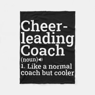 Cheercoach Zelfstandig naamwoord - Cheerleading co Fleece Deken