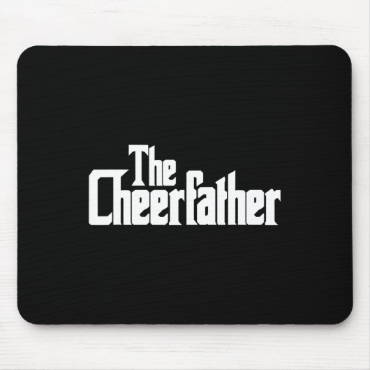 Cheerfather Vaders Dag Cheerleader Muismat (Voorkant)