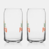 Cheerful and Motivational Sunny Saying Blikvorm Glas (Rechts)