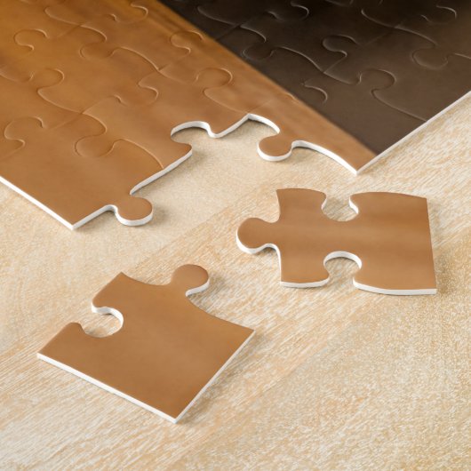 Cheerful Baby Monkey Funny Smile Puzzle Legpuzzel (Zijkant)