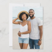 Cheerful Blue Beach Photo Kaart (Voorkant)