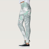 Cheerful Bohemian in Aqua Gray Leggings (Links)