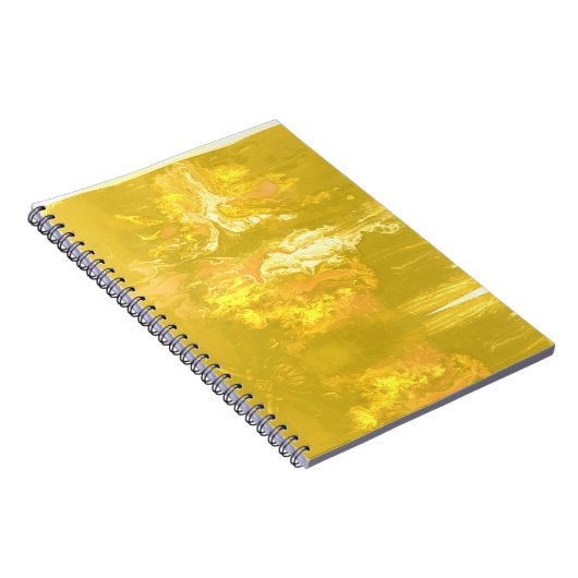 Cheerful Boho Southwest Bohemian Acrylic Fluid Pou Notitieboek (Rechterzijde)