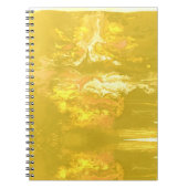 Cheerful Boho Southwest Bohemian Acrylic Fluid Pou Notitieboek (Voorkant)