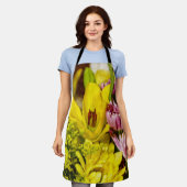 Cheerful Bouquet Painterly Schort (Gedragen)