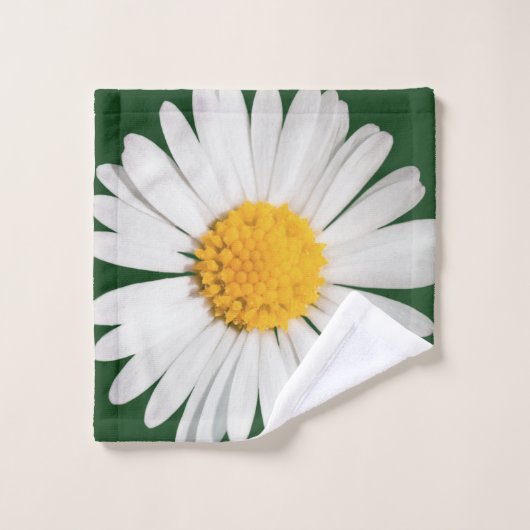 Cheerful, Bright Daisy Bad Handdoek (Wasdoekje)