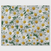 Cheerful, Bright Daisy Cadeaupapier (Vlak)