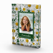 Cheerful Bright Daisy Custom Photo - Fotoblokken (Rechts)
