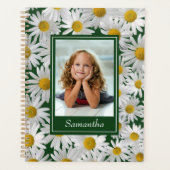Cheerful Bright Daisy Custom Photo - Planner (Voorkant)