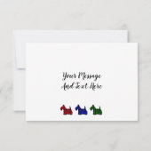 Cheerful Buffalo Pset met kerstcadeautjes (Achterkant)