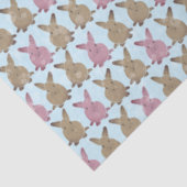 Cheerful Bunny Tissuepapier (Detail)