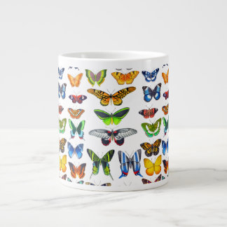 Cheerful Butterflies Art Grote Koffiekop