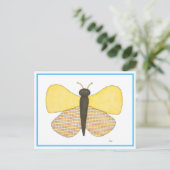 Cheerful Butterfly Briefkaart (Staand voorkant)