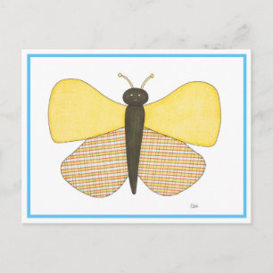 Cheerful Butterfly Briefkaart