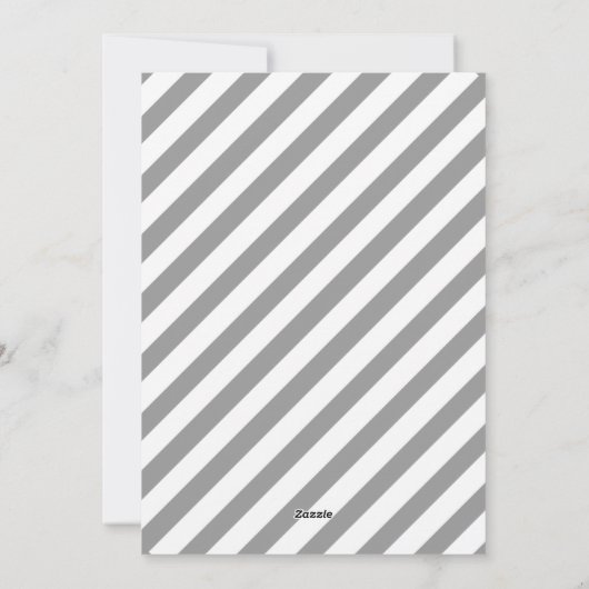 Cheerful Chalkboard Holiday 4-Photos Flat Card Feestdagenkaart (Achterkant)