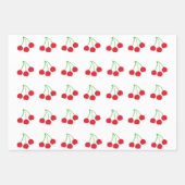 Cheerful Cherries Wrapping Paper (Voorkant)