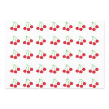Cheerful Cherries Wrapping Paper