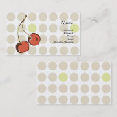 Cheerful Cherry Visitekaartje (Voorkant / Achterkant)