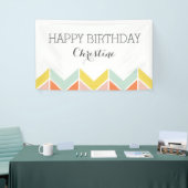 Cheerful Chevron Spandoek (Beurs)