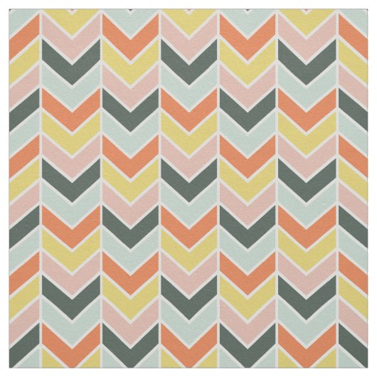 Cheerful Chevron Stof (Swatch)