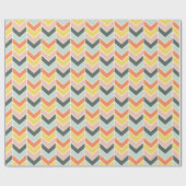 Cheerful Chevron van Origami-Prints Cadeaupapier (Vlak)