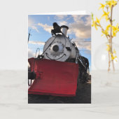 Cheerful Choo Kaart (Gele Bloem)