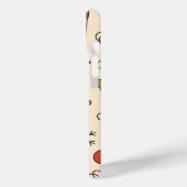 Cheerful Christmas Doodle Pattern Case-Mate iPhone Case (Achterkant / Links)