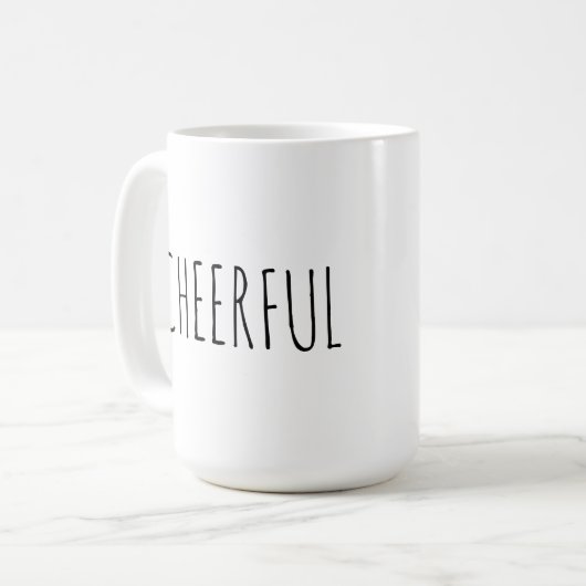 Cheerful Coffee-Mok Koffiemok (Voorkant links)