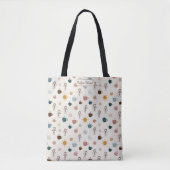 Cheerful Coffee Mom Custom Tote Bag (Voorkant)