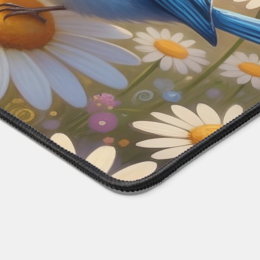 Cheerful Colorful Spring Birds Design Bureaumat (Hoek)