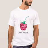 Cheerful Cute Modern Fresh Lemonade T-shirt (Voorkant)