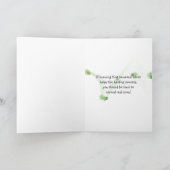 Cheerful Daffodil Bouquet komt snel goed Kaart (Binnen)