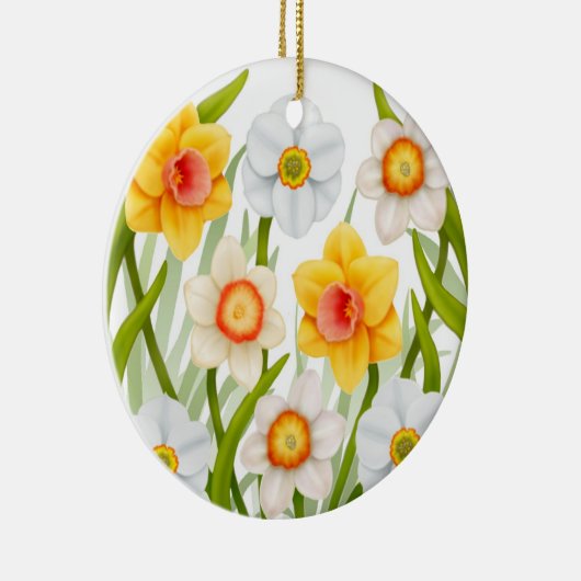 Cheerful Daffodils Ornament (Rechts)