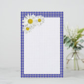 Cheerful Daisy Briefpapier (Staand voorkant)