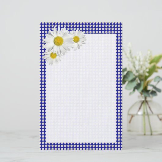Cheerful Daisy Briefpapier (Staand voorkant)