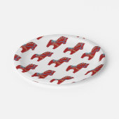 Cheerful Dala Horse Paper bord (Gekanteld)
