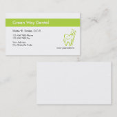 Cheerful Dentist Visitekaartjes (Voorkant / Achterkant)