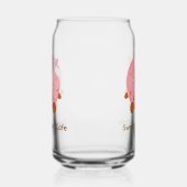 Cheerful Donut With Sprinkles Blikvorm Glas (Links)